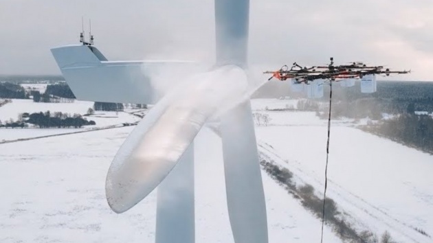 Robots are taking our jobs: Drones repairing wind turbines